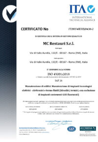 CERTIFICATO